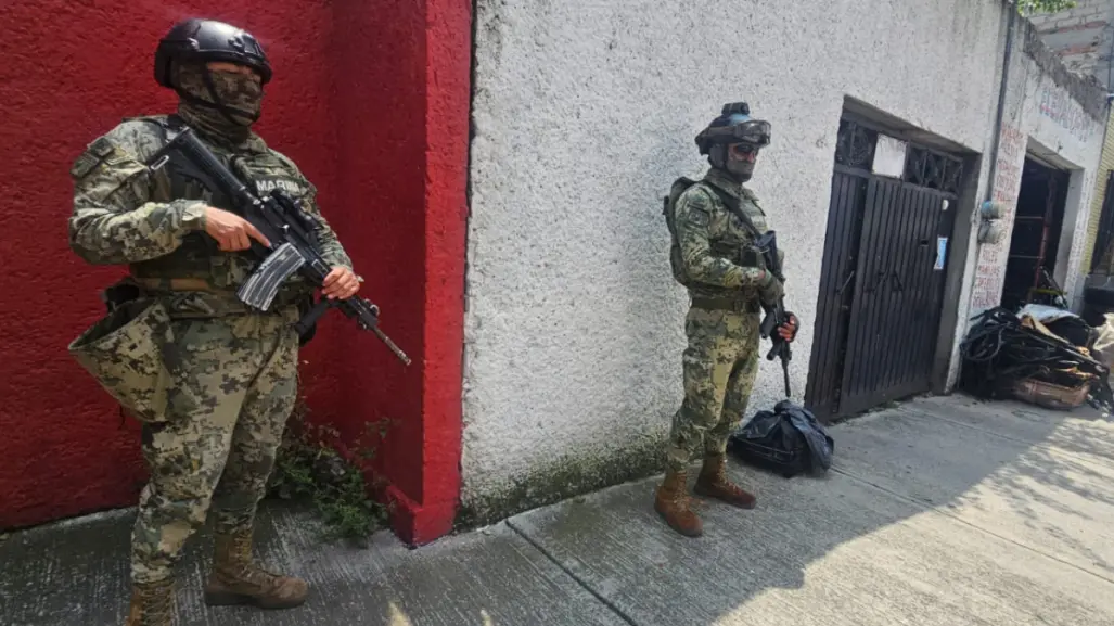 Operativo en Exhipódromo Peralvillo: decomisan motores robados y detienen a dos personas