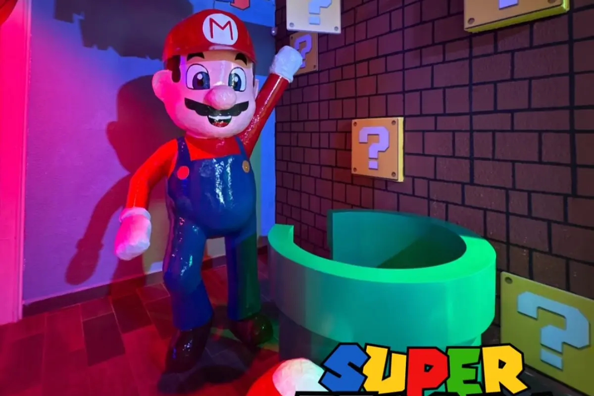Vive una experiencia como cuando eras niño en este restaurante con temática de Mario Bros | Foto: FB