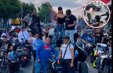 Rodada de Sandra Cuevas deja un muerto y 35 motos retenidas, ¿qué dijo la ex alcaldesa?