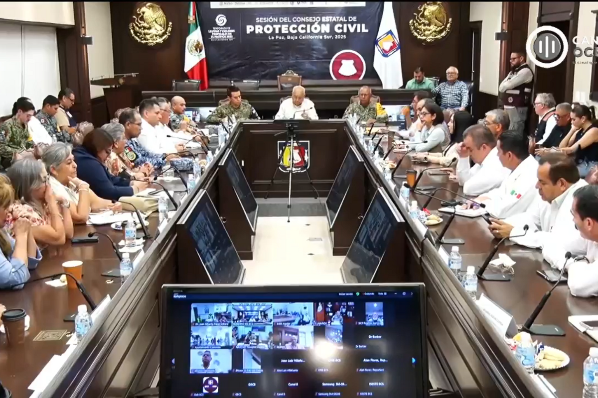 Sesiona Consejo de Protección Civil Estatal Sesiona Consejo de Protección Civil Estatal