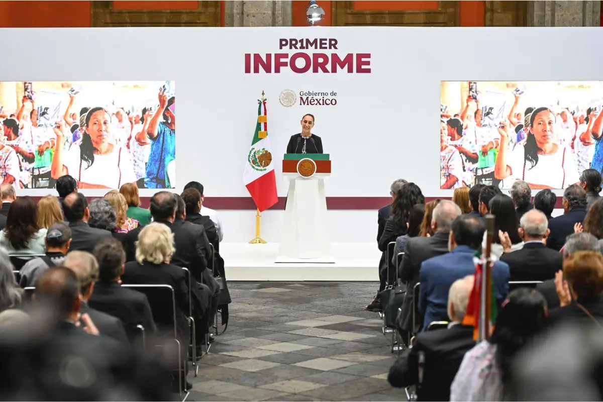 La presidenta Claudia Sheinbaum rendirá un informe estatal en Tamaulipas. Foto: Carlos García