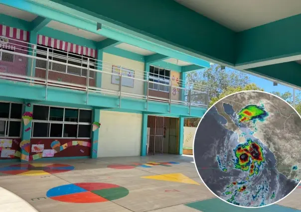 Suspenden clases en Baja California Sur ante el paso del huracán Lorena en el Pacífico