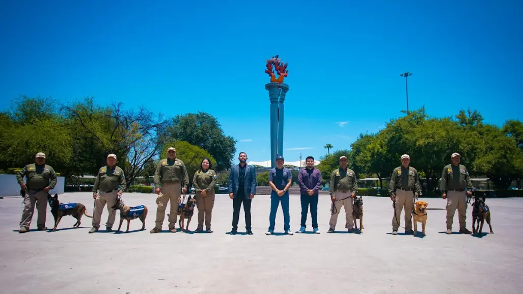 UANL refuerza su seguridad con binomios K9 certificados por organismo de Estados Unidos
