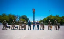 UANL refuerza su seguridad con binomios K9 certificados por organismo de Estados Unidos