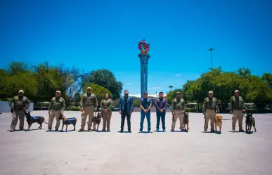 UANL refuerza su seguridad con binomios K9 certificados por organismo de Estados Unidos