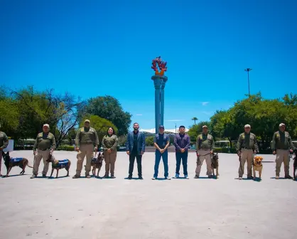 UANL refuerza su seguridad con binomios K9 certificados por organismo de Estados Unidos