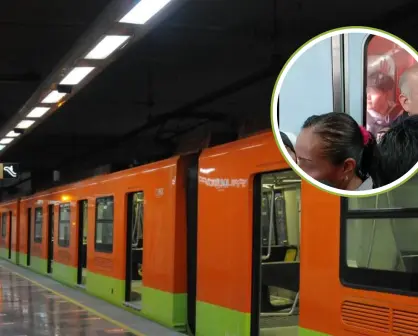 VIDEO | Joven viaja entre vagones del Metro CDMX para no llegar tarde: ¿podría recibir sanciones?