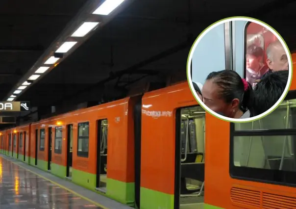 VIDEO | Joven viaja entre vagones del Metro CDMX para no llegar tarde: ¿podría recibir sanciones?