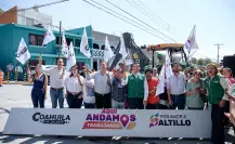 Javier Díaz arranca trabajos de pavimentación en colonia Valle de las Flores Popular en Saltillo