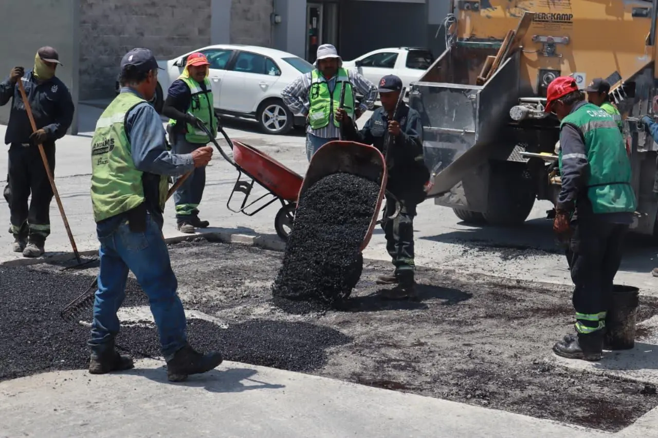 Las labores se concentran en la primera etapa de reconstrucción. (Fotografía: Gobierno de Saltillo)