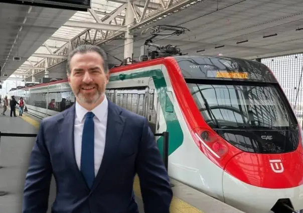 Adrián de la Garza trabaja con SICT en proyecto del tren anunciado por Claudia Sheinbaum