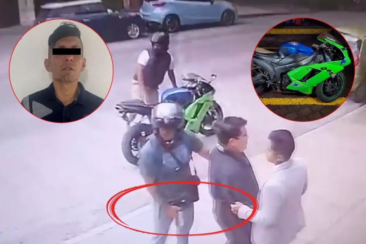 Detienen a asaltante. Foto: SSC