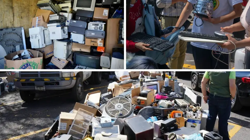 Basura electrónica en CDMX: acopio, riesgos ocultos y el reto de la economía circular