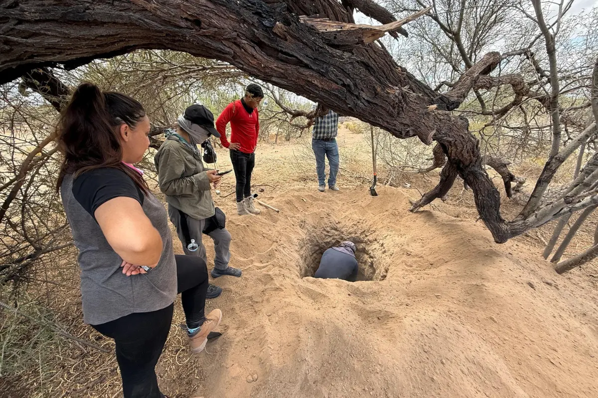 Más fosas clandestinas encontradas ayer en San Juan de la Costa. Fotos: Facebook de Búsqueda X La Paz.