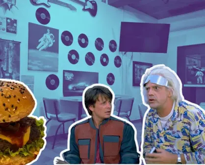 Cafeterías cool en Nuevo León: ¿fan de Volver al Futuro?, corre a Burger Time y viaja con su sabor