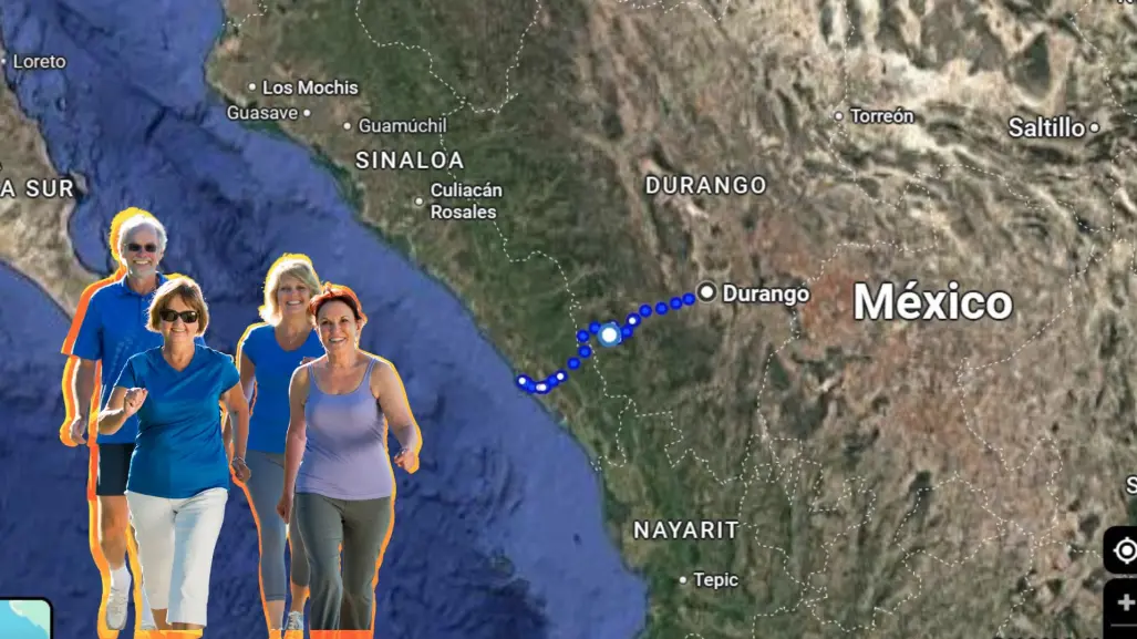 ¿Cuánto se hace de Durango a Mazatlán caminando? Esto dice el Google Maps