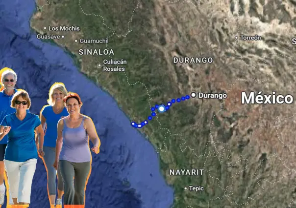 ¿Cuánto se hace de Durango a Mazatlán caminando? Esto dice el Google Maps
