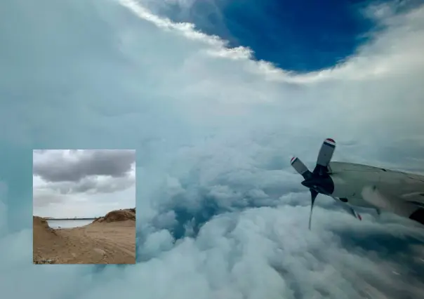 Avión cazahuracanes de la NOAA monitorea a Lorena en Baja California Sur
