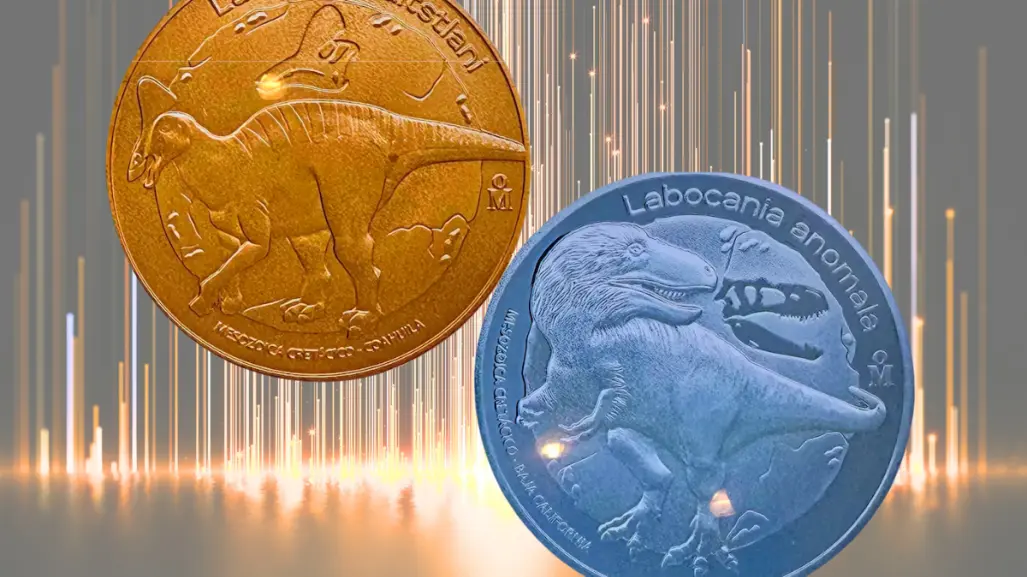 ¿Conocías estas monedas mexicanas coleccionables de dinosaurios? Así puedes conseguirlas