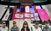 Capturan a cinco implicados en extorsión tras persecución en Iztapalapa, CDMX