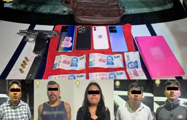 Capturan a cinco implicados en extorsión tras persecución en Iztapalapa, CDMX