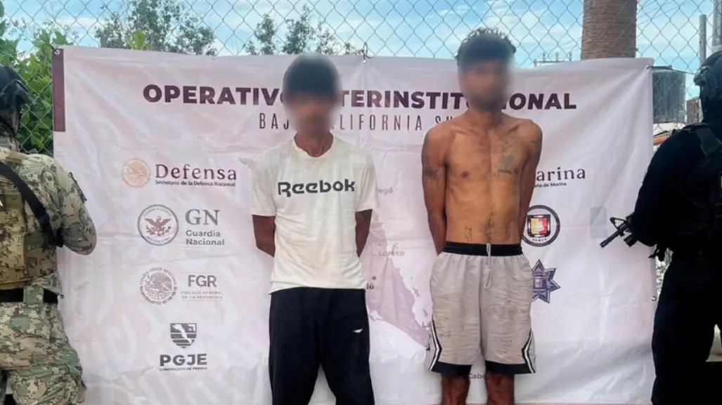 Detienen a dos hombres con arma de fuego en Loreto durante operativo