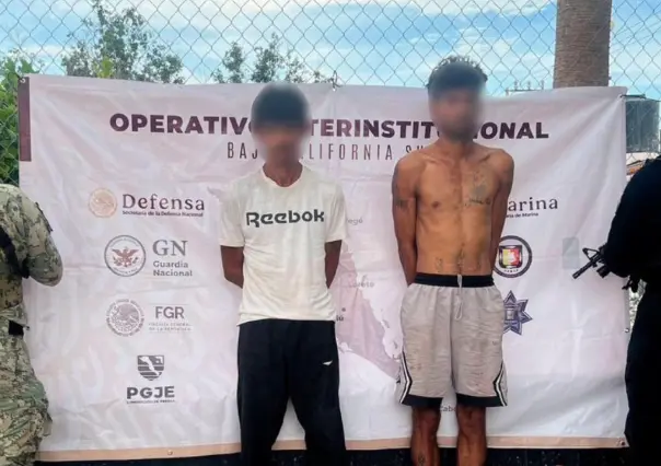 Detienen a dos hombres con arma de fuego en Loreto durante operativo