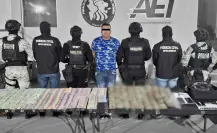 Capturan a hombre en Escobedo con drogas y más de 100 mil pesos