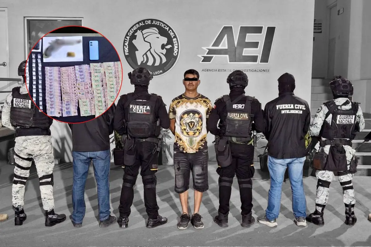 El hombre fue identificado como Mario “N”, de 38 años Foto: AEI