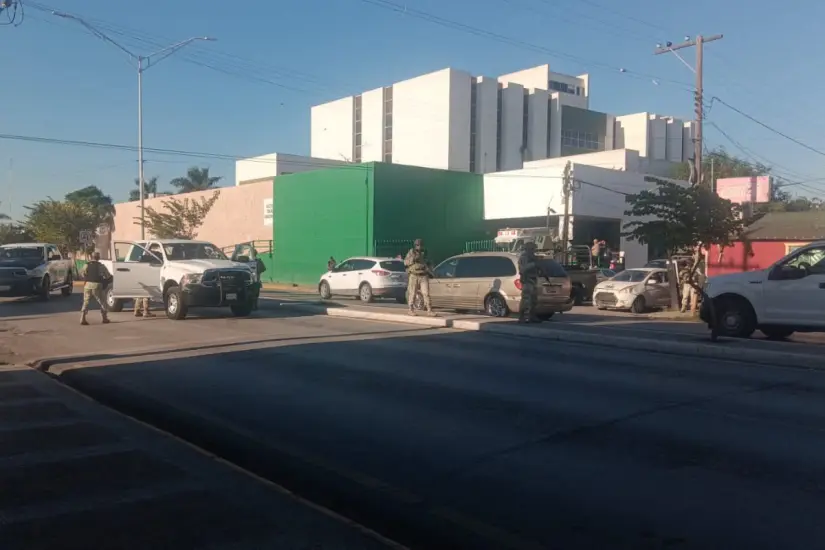 El pasado miércoles se registraron una serie de enfrentamientos y bloqueos en diversos puntos de Matamoros. Foto: Carlos García