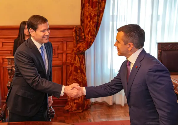 Marco Rubio descarta ataques militares en Ecuador y anuncia ayuda de 20 millones de dólares