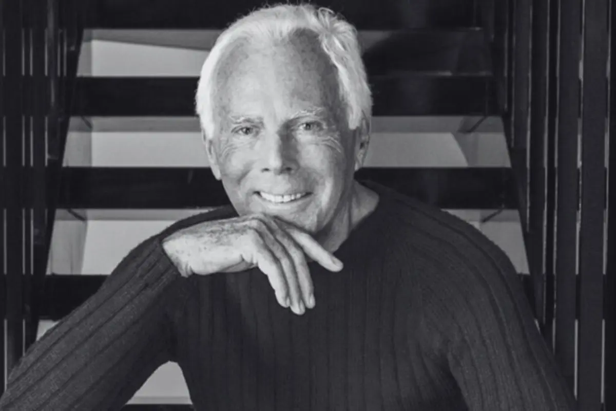 Giorgio Armani falleció a los 91 años de edad en Milan, Italia