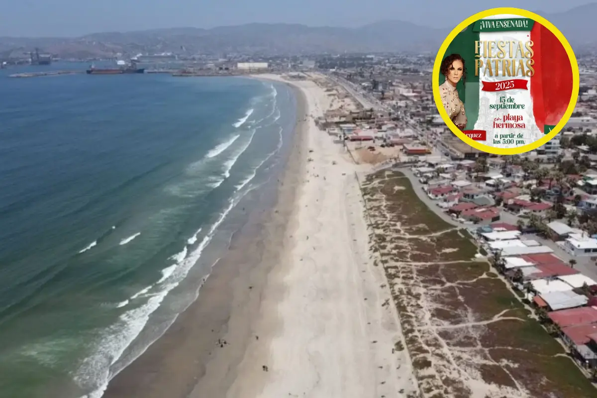 Por primera vez la ceremonia del Grito de Independencia se disfrutará en Playa Hermosa. Foto: Gobierno de Ensenada