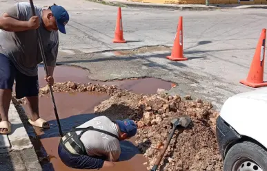 Con más de 25 mil fugas reparadas, la Japay busca frenar el desperdicio de agua en Mérida