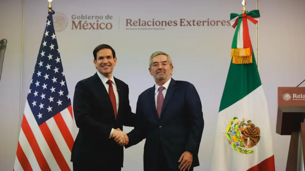 Juan Ramón de la Fuente y Marco Rubio anuncian acuerdo entre México y Estados Unidos