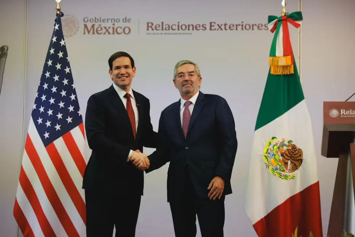 Marco Rubio y Juan Ramón de la Fuente Foto: Iván Macías