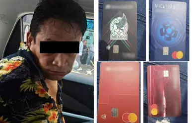 Detienen en alcaldía Cuauhtémoc a presunto "desplazador" de tarjetas bancarias