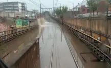 Lluvias en CDMX: suspenden servicio en Línea A del Metro por inundaciones