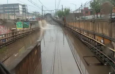 Lluvias en CDMX: suspenden servicio en Línea A del Metro por inundaciones