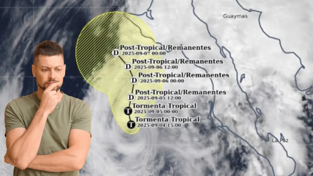 Tormenta Lorena cambia de planes; se degrada y no tocará tierra en BCS