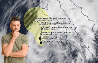 Tormenta Lorena cambia de planes; se degrada y no tocará tierra en BCS