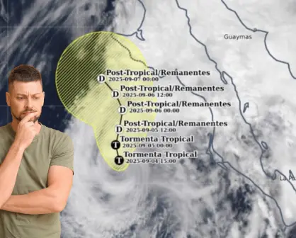 Tormenta Lorena cambia de planes; se degrada y no tocará tierra en BCS