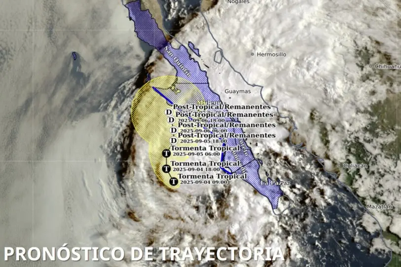 Imagen: Servicio Metereológico Nacional