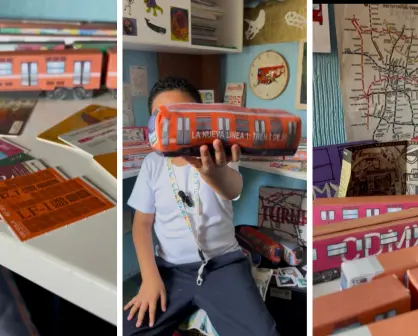 Mateo, el niño fan y experto del Metro CDMX que sorprende a todos con su conocimiento