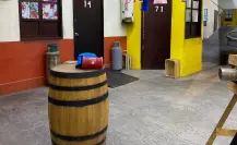 Este negocio local de Tampico recrea la vecindad del chavo y vende antojitos mexicanos