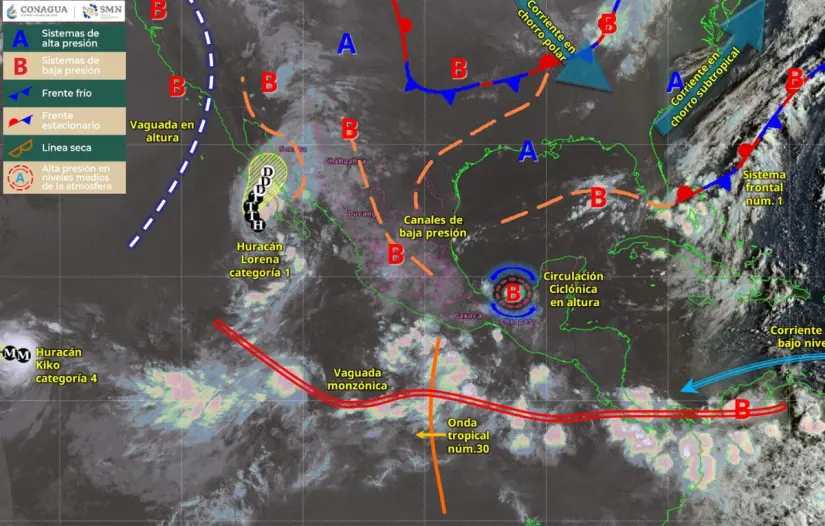 Foto: Servicio Meteorológico Nacional (SMN)