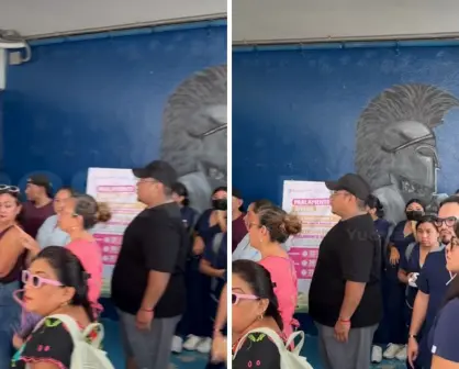 Protesta de padres en el Instituto Comercial Bancarios por alzas en cuotas