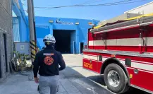 Se registra incendio en bodega de Monterrey