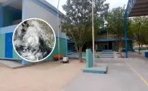 Suspensión de clases continúa en BCS por efectos del huracán “Lorena”