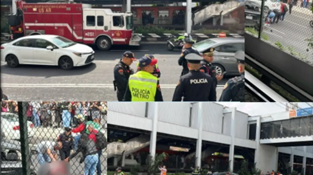 Volcadura en la Colonia Obrera deja a conductor lesionado cerca del Metro San Antonio Abad